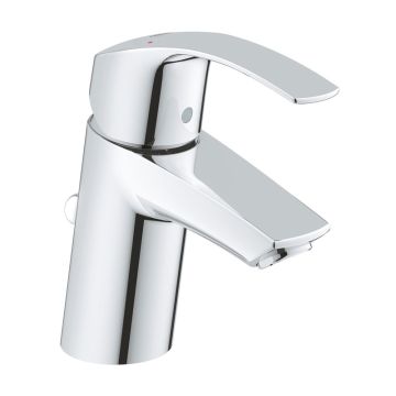 Grohe Eurosmart Waschtischarmatur 1/2 Zoll S-Size, Waschtischbatterie, mit Zugst