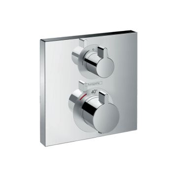 Hansgrohe Ecostat Square Thermostat Unterputz für 2 Verbraucher