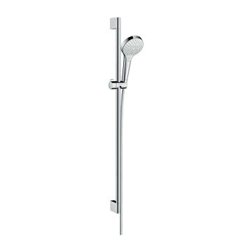 Hansgrohe Croma Select S Brausegarnitur mit Wandstange 90 cm Multi