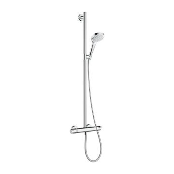 Hansgrohe Showerpipe Croma Select E Multi SemiPipe mit Thermostat