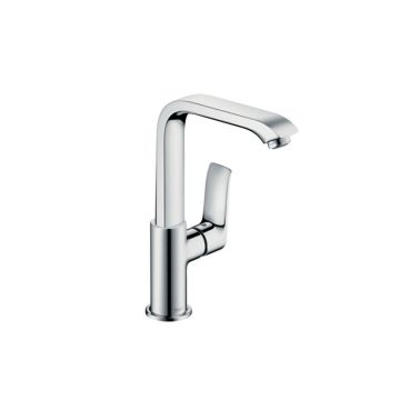 Hansgrohe Metris Waschtisch-Armatur mit Push-Open-Ablaufgarnitur