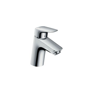 Hansgrohe Waschtischmischer 70 Logis mit Push-Open Ablaufgarnitur