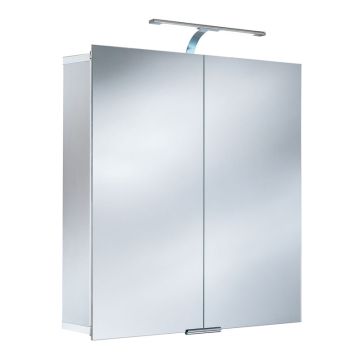 HSK Alu-Spiegelschränke Spiegelschrank ASP 300 LED - 75 cm