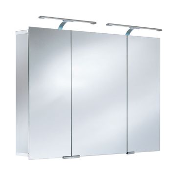 HSK Alu-Spiegelschränke Spiegelschrank ASP 300 LED - 105 cm