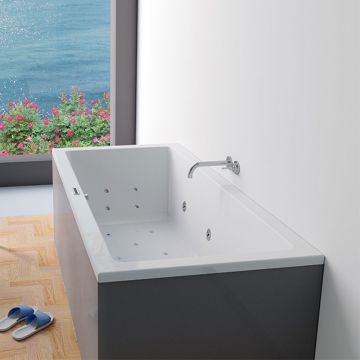 Riho Easypool Whirlpool/elektronische Steuerung Lusso 180 x 80 Ambiente