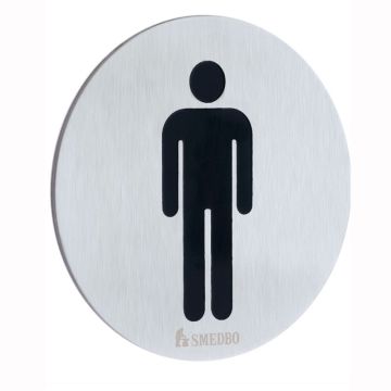 Smedbo XTRA WC Schild Herren