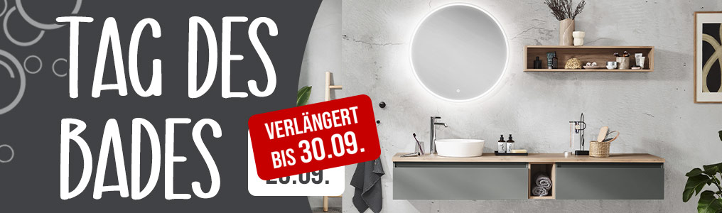 Tag des Bades - 50 Euro geschenkt ab 850 Euro Warenwert